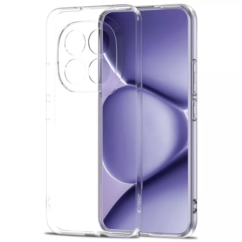 Tech-Protect Funda Flexair para Xiaomi Redmi Note 15 Pro 5G, Trasera TPU transparente
