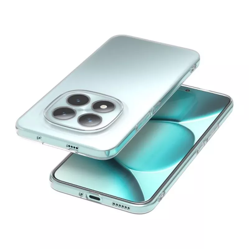 Tech-Protect Funda Flexair para Xiaomi Redmi Note 15 Pro 5G, Trasera TPU transparente