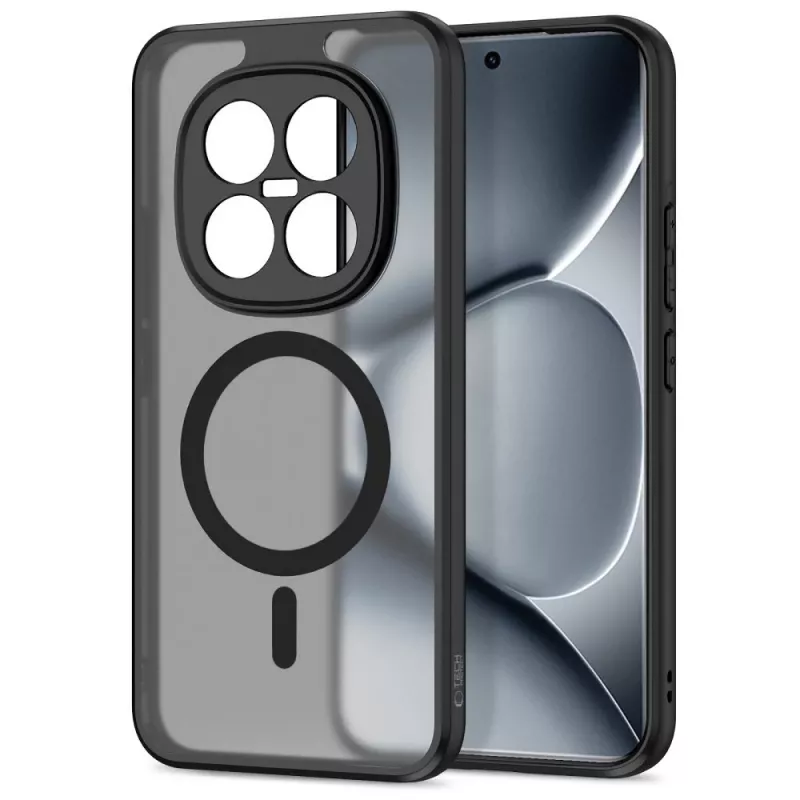Tech-Protect Magmat Magsafe Xiaomi Poco M8 Pro / Redmi Note 15 Pro+ Plus 5G Negro mate