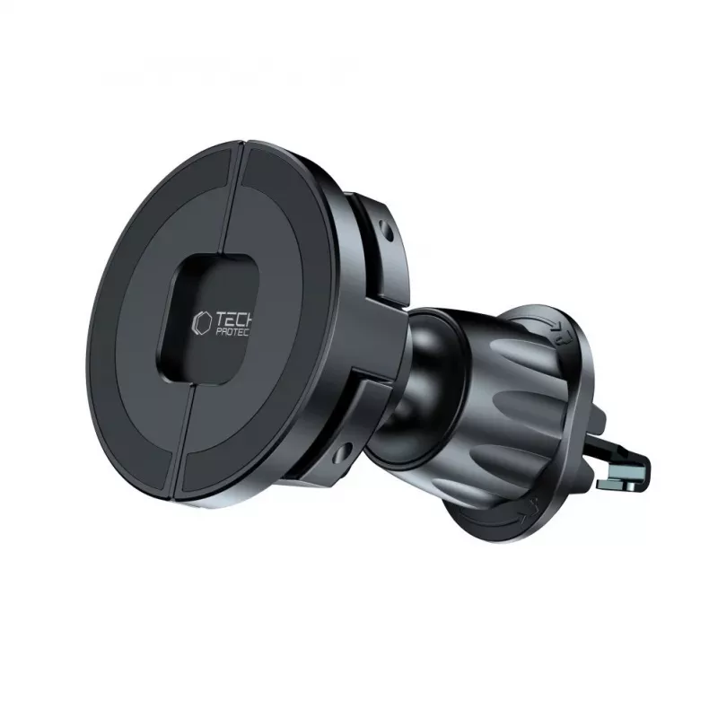 TECH-PROTECT N62 Soporte de coche 2 en 1 universal y magnético MagSafe para salpicadero y rejilla de ventilación Negro