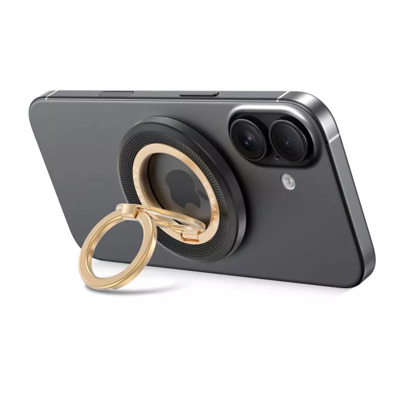 TECH-PROTECT MMR700 Lamano Anillo magnético MagSafe para teléfono Negro/Oro