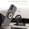 TECH-PROTECT MMR700 Lamano Anillo magnético MagSafe para teléfono Negro/Oro