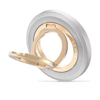 TECH-PROTECT MMR700 LAMANO Anillo magnético MagSafe para teléfono Titanio/Oro