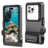 TECH-PROTECT IPX8 PRO Funda impermeable universal para buceo Gris/Negro