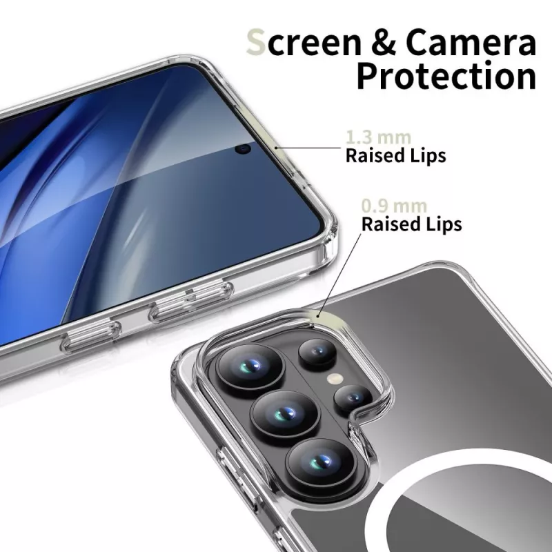 Tech-Protect Flexair Hybrid Magsafe Galaxy S26 Ultra Transparente