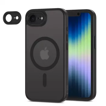 Tech-Protect Funda Magcam Magsafe iPhone 16E/17E Negro mate