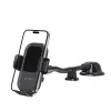 TECH-PROTECT V8 Soporte universal de brazo largo para salpicadero y parabrisas del coche Negro