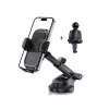 TECH-PROTECT V8 Soporte universal para salpicadero y rejilla del coche Negro
