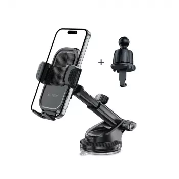 TECH-PROTECT V8 Soporte universal para salpicadero y rejilla del coche Negro