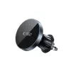 TECH-PROTECT MM15W-V5 Soporte magnético MagSafe para CD y rejilla del coche, cargador inalámbrico 15W Negro