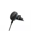 TECH-PROTECT MM15W-V5 Soporte magnético MagSafe para CD y rejilla del coche, cargador inalámbrico 15W Negro
