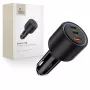 TECH-PROTECT CC04 Cargador de coche 3 puertos PD 175W Negro