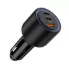 TECH-PROTECT CC04 Cargador de coche 3 puertos PD 175W Negro