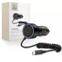 TECH-PROTECT CC05 Cargador de coche 2 puertos PD 60W + cable Negro