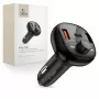 TECH-PROTECT CC06 Cargador de coche de 3 puertos PD 72W + Transmisor FM Bluetooth Negro