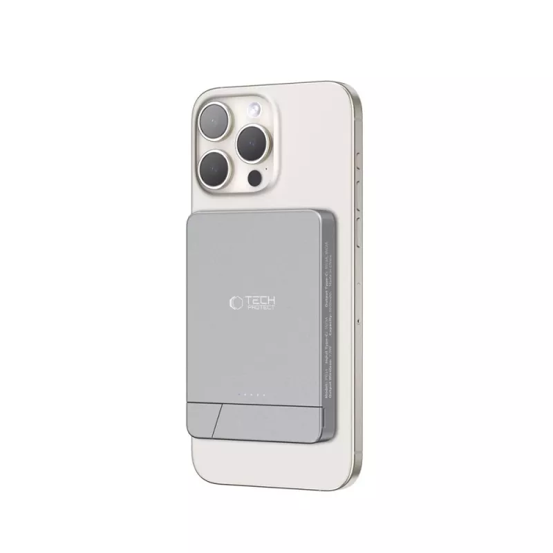 TECH-PROTECT PB14 LIFEMAG Batería externa MagSafe 5000mAh Space Grey