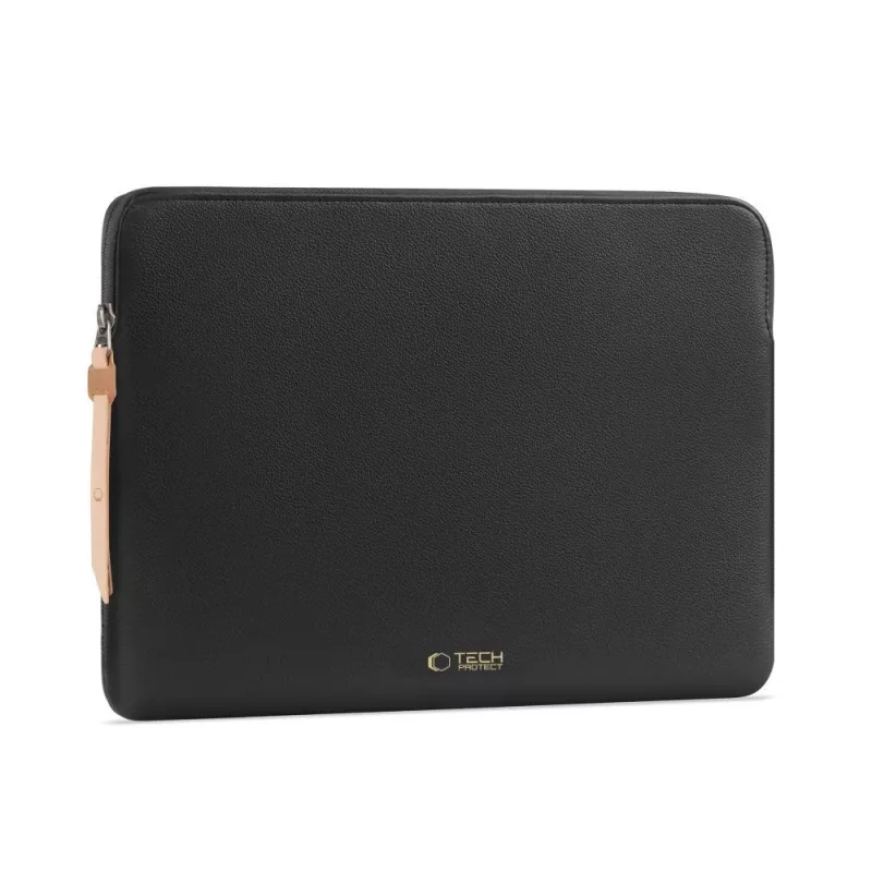 Tech-Protect Funda de forro polar para portátil 13-14 pulgadas Negro