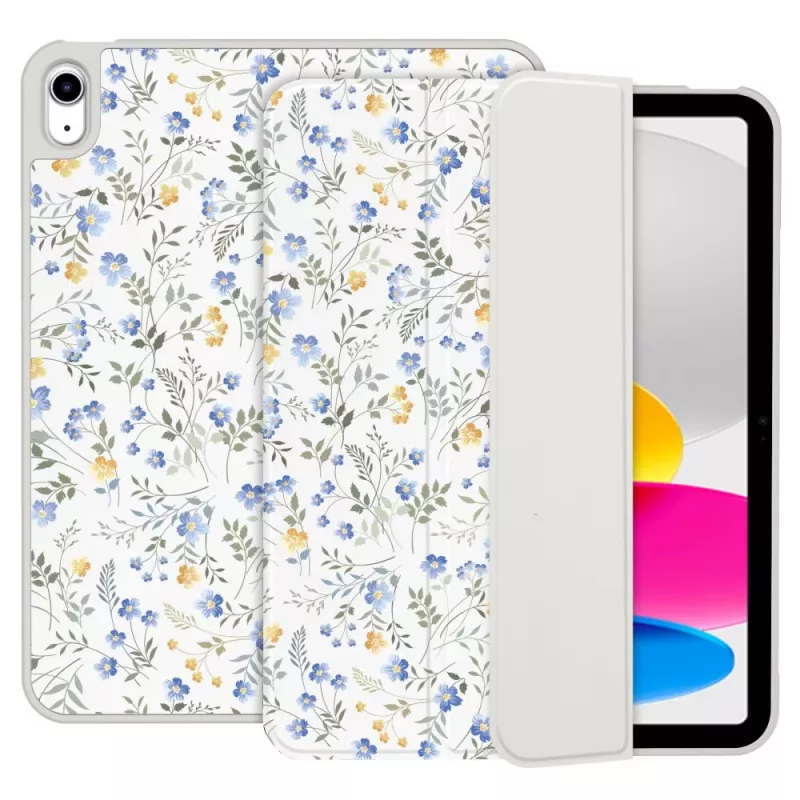 Tech-Protect SC Pen Funda para iPad 10.9 (10th Gen, 2022) / iPad 11 (2025), Floral