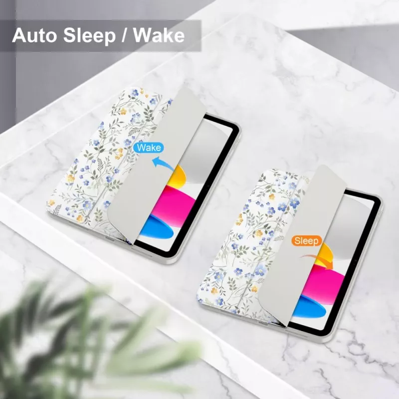 Tech-Protect SC Pen Funda para iPad 10.9 (10th Gen, 2022) / iPad 11 (2025), Floral
