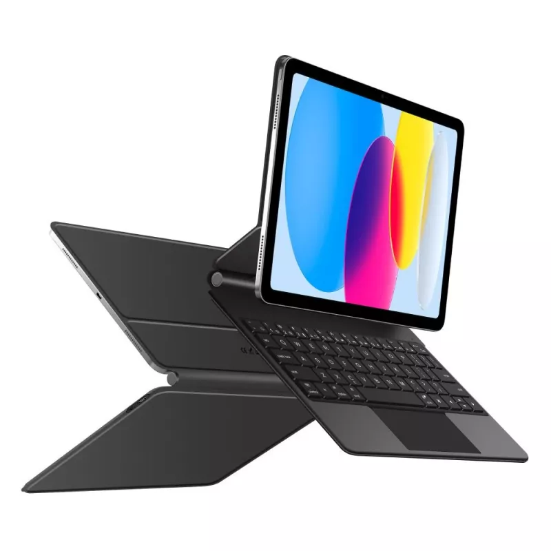 Tech-Protect SC Magnetic + KB para iPad 10,9 pulgadas 10.ª gen (2022) / 11 pulgadas (2025) Negro