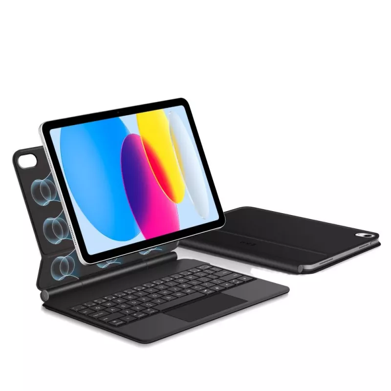 Tech-Protect SC Magnetic + KB para iPad 10,9 pulgadas 10.ª gen (2022) / 11 pulgadas (2025) Negro