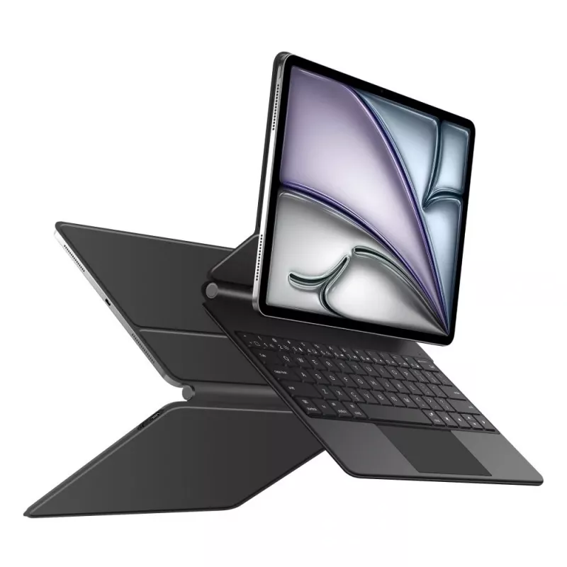 Tech-protect SC Magnetic + KB para iPad PRO 12.9 pulgadas 4/5/6 (2020-2022) / AIR 13 pulgadas 1/2/3 (2024-2026) Negro