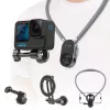 TECH-PROTECT AC200 Soporte de cuello magnético MagSafe y GoPro y DJI Crayon Grey