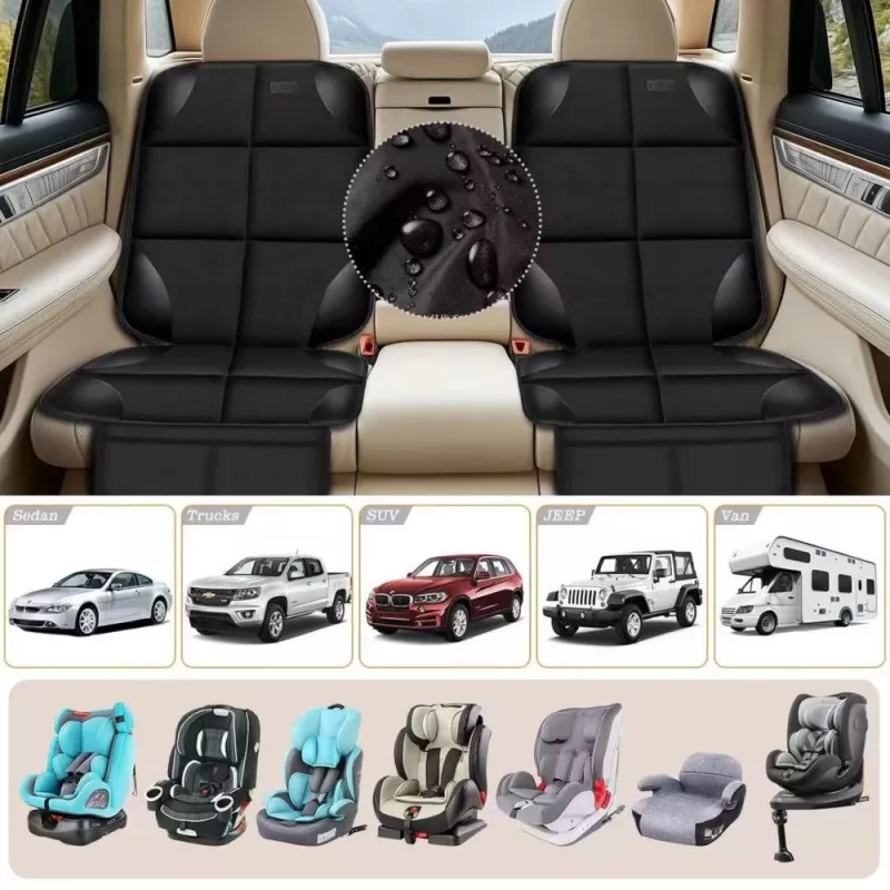 TECH-PROTECT UCA200 Funda de asiento de coche impermeable - Negro