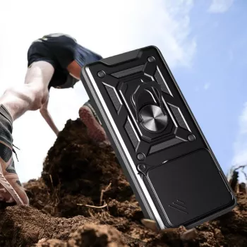 Tech-Protect Camshield Pro Funda para Xiaomi Redmi Note 14 4G, Negro mate