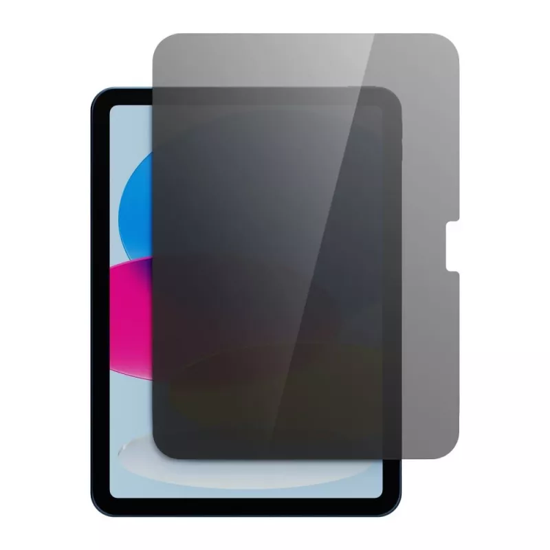 Tech-Protect Glass Spy+ Protector de pantalla de privacidad para Apple iPad 10,9 pulgadas (10.ª generación 2022) / 11 pulgadas (2025) - Cristal templado, privacidad bidireccional, dureza 9H, 0,3 mm, recubrimiento oleófobo, sin burbujas, transparente