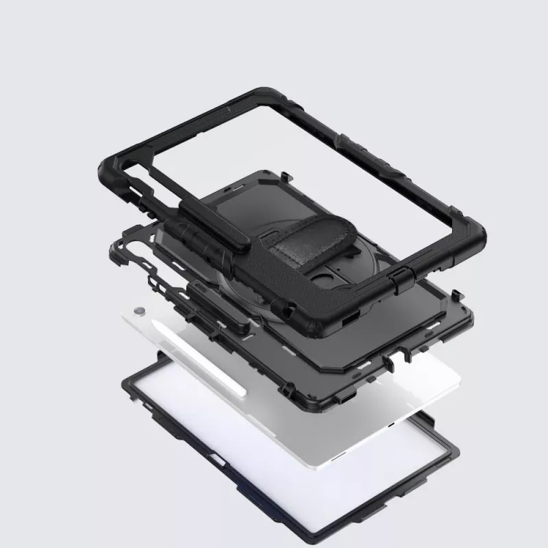 TECH-PROTECT SmartCase para Samsung Galaxy Tab S10 FE+ Negro