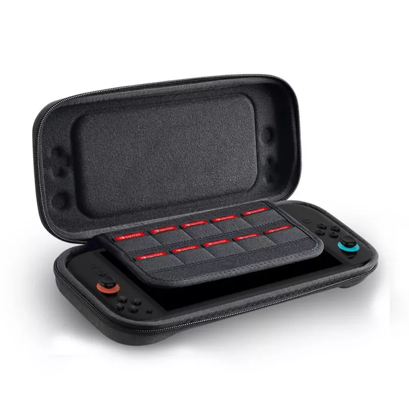 TECH-PROTECT Funda rígida para Nintendo Switch 2, Gris oscuro