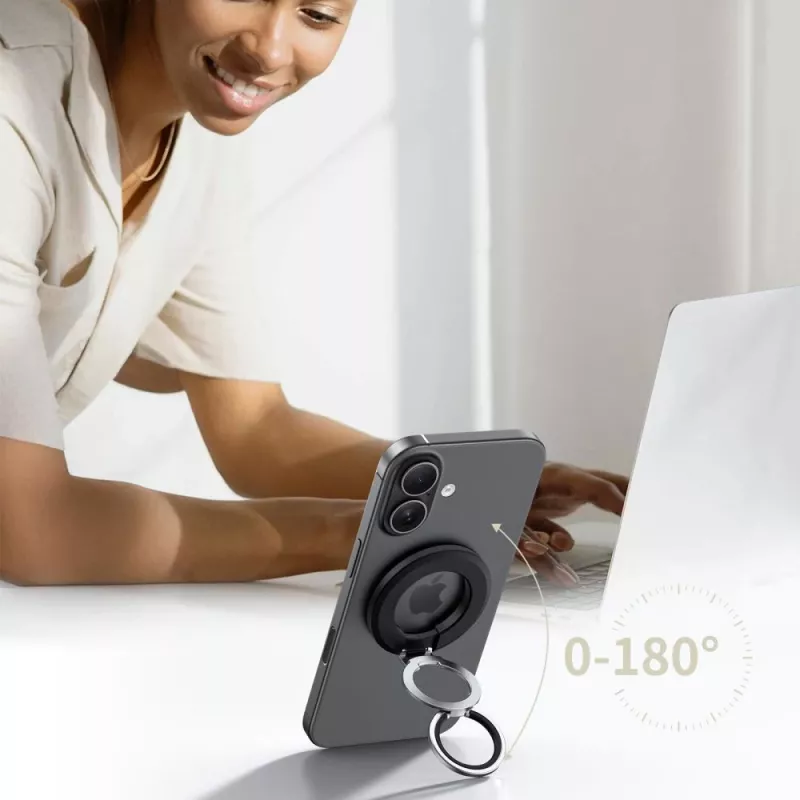 TECH-PROTECT MMR500 Anillo magnético MagSafe para teléfono Negro