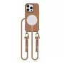 Tech-Protect Magnecklage Funda MagSafe para iPhone 16 Pro Max marrón