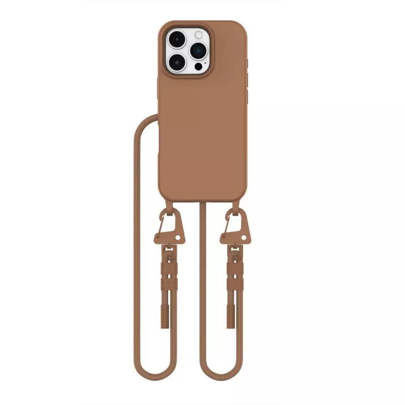 Tech-Protect Magnecklage Funda MagSafe para iPhone 16 Pro Max marrón