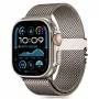 TECH-PROTECT Milano Correa de eslabones de titanio para Apple Watch 8 / 9 / 10 / 11 / SE / Ultra (44 / 45 / 46 / 49 mm)