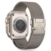 TECH-PROTECT Milano Correa de eslabones de titanio para Apple Watch 8 / 9 / 10 / 11 / SE / Ultra (44 / 45 / 46 / 49 mm)