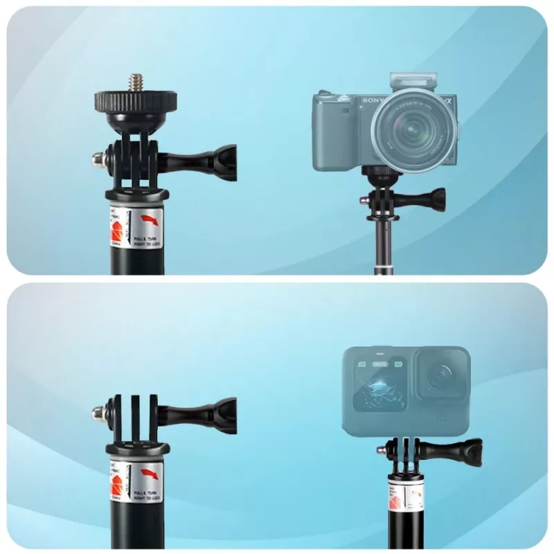 Tech-Protect GA100 monópode telescópico y palo selfie para GoPro