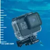 TECH-PROTECT GA200 Funda impermeable para GoPro Hero 5 / 6 / 7 transparente