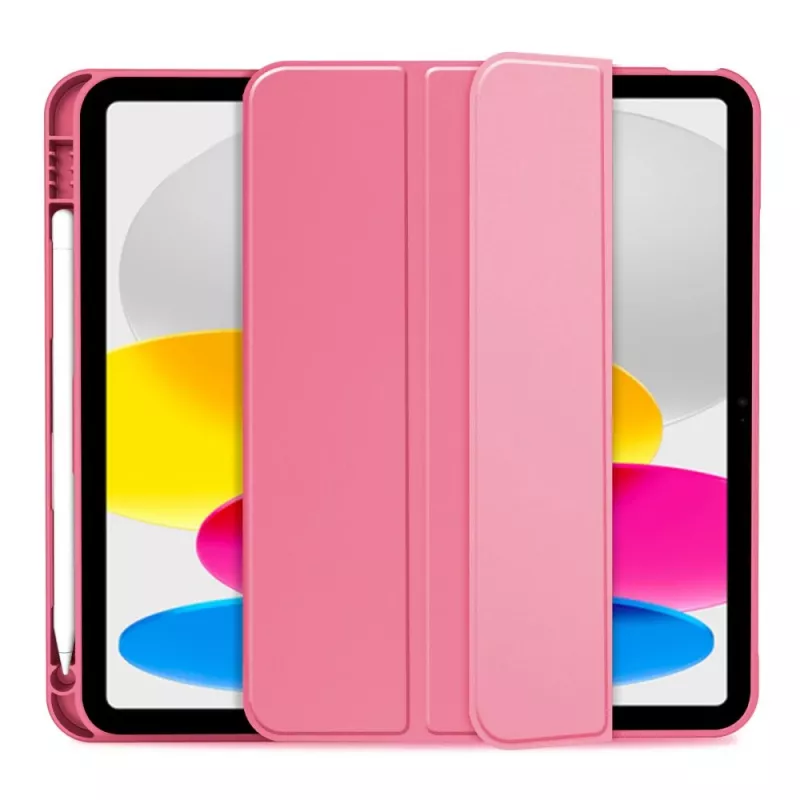 Tech-Protect SC Pen Funda para iPad 10.9 (10th Gen, 2022) / iPad 11 (2025), Magenta