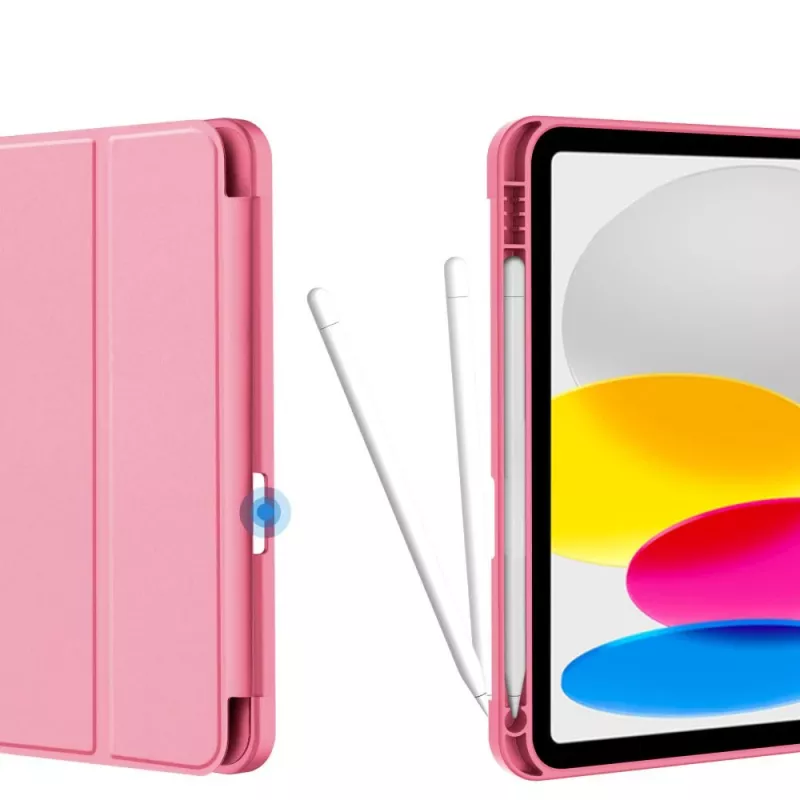 Tech-Protect SC Pen Funda para iPad 10.9 (10th Gen, 2022) / iPad 11 (2025), Magenta
