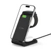 TECH-PROTECT QI15W-A36 Cargador inalámbrico 3 en 1 para Apple negro