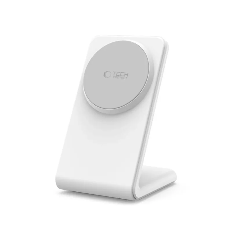 TECH-PROTECT QI15W-A38 Cargador inalámbrico magnético MagSafe blanco