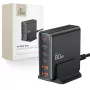 Tech-Protect DC80W-GAN 6-PORT GaN 80W cargador USB-C negro