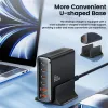 Tech-Protect DC80W-GAN 6-PORT GaN 80W cargador USB-C negro