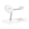 TECH-PROTECT QI15W-A45 Cargador inalámbrico magnético MagSafe 3 en 1 blanco