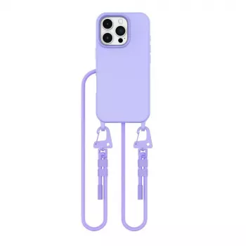 Tech-Protect Magnecklace Funda MagSafe para iPhone 16 Pro Max Lavanda