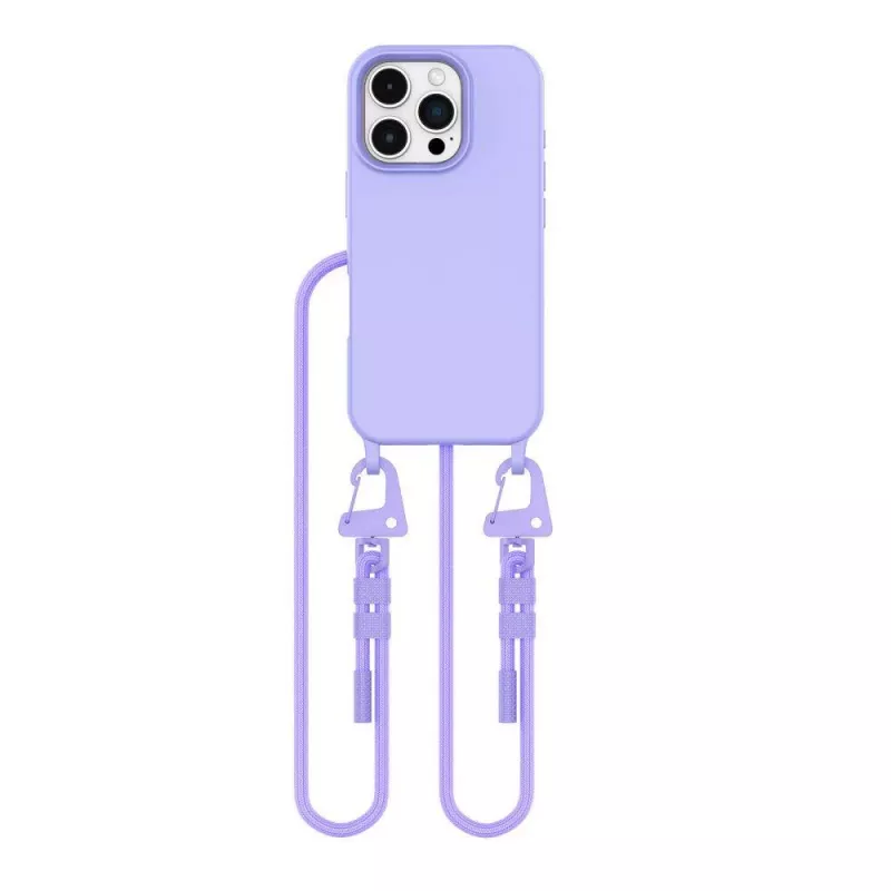 Tech-Protect Magnecklace Funda MagSafe para iPhone 16 Pro Max Lavanda