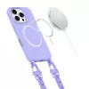 Tech-Protect Magnecklace Funda MagSafe para iPhone 16 Pro Max Lavanda