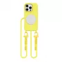 Tech-Protect Magnecklace Funda MagSafe para iPhone 16 Pro Max, Amarillo